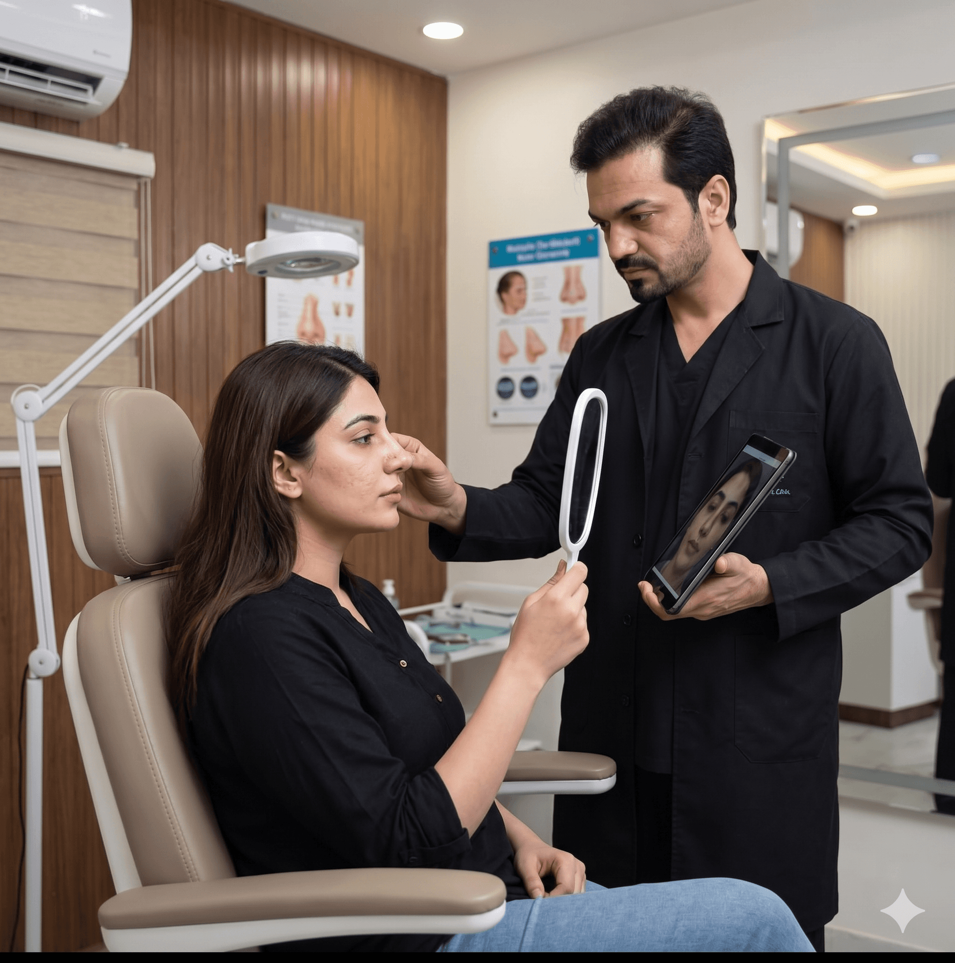 Liposuction after — body contouring result at Dr. Zulqarnain Younas Peshawar